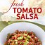 Image result for Fresh Tomato Salsa