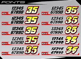 Image result for Cool NASCAR Fonts
