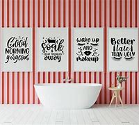Image result for Cute Bathroom Wall Decor
