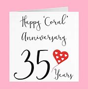 Image result for 35th Anniversary