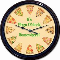 Image result for Pizza Time Clock