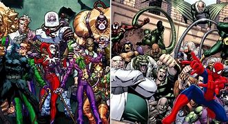 Image result for Spider-Man and Batman Villains