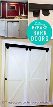 Image result for DIY Bypass Doors