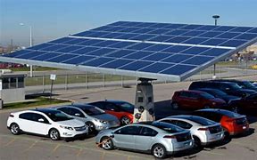 Image result for Solar Charging Station for EV