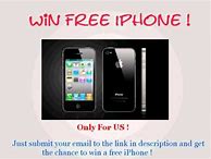 Image result for You Have Won a Free iPhone