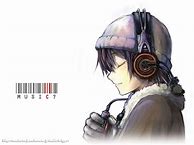 Image result for Kawaii Anime Boy with Headphones