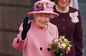 Image result for Queen Elizabeth Waving in Pink