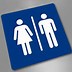 Image result for Unisex Bathroom Sign