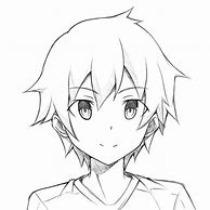 Image result for Anime Boy Simple