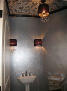 Image result for Wall Finishes Metallic Paint