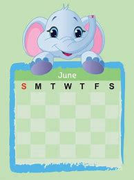 Image result for Printable June 2018 Calendar Flower