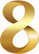 Image result for 8 Gold Letter Icon