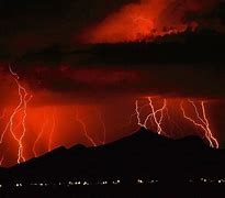 Image result for Red Lightning Storms and Galaxy Wallpaper