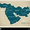 Image result for Middle East Map for Kids