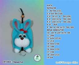 Image result for Crochet Cat Keychain