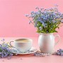 Image result for Child in a Field of Forget Me Nots