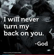 Image result for Don't Turn Your Back On God