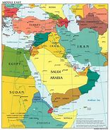 Image result for Countries Near Middle East