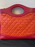 Image result for Chanel Pink and Orange Bag