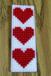 Image result for Plastic Canvas Bookmark Patterns Free