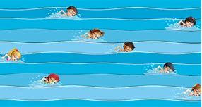 Image result for Swimming Race Clip Art