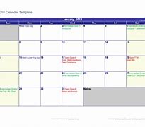 Image result for 2018 Calendar with Holidays Template