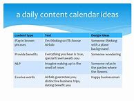 Image result for Daily Content Ideas