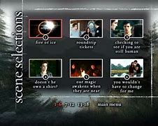 Image result for The Twilight Saga Eclipse DVD Menu