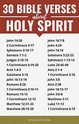 Image result for Holy Spirit Bible Verses