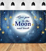 Image result for To the Moon and Back Backdrop