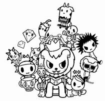 Image result for Tokidoki Coloring Pages Anime