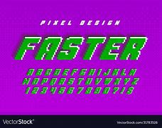 Image result for Glitch Pixel Alphabet