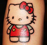 Image result for Hello Kitty Tattoo Sleeve