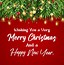 Image result for Merry Christmas and Happy New Year Wishes
