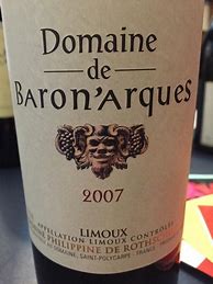 Image result for Baron'Arques Limoux