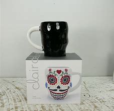 Image result for Day of the Dead Mug Rug