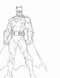 Image result for Batman Line Art