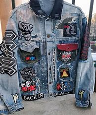 Image result for Punk DIY Jacket Women's The Clash