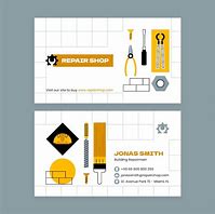 Image result for Repair Shop Business Cards