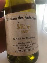 Image result for Ardoisieres Vin Allobroges Silice Blanc