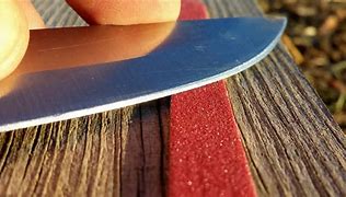 Image result for How to Sharpen Knife with Stone