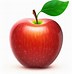 Image result for Red Apple Cartoon Face