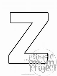 Image result for Uppercase Letter A to Z Outline Template