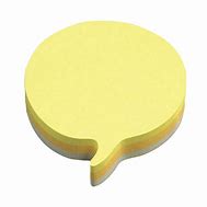 Image result for Speech Bubble Post It Notes