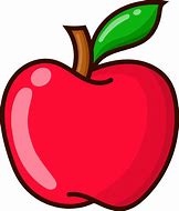 Image result for Cartoon Illustration of a Red Apple
