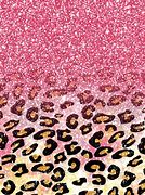 Image result for Pink Glitter Cheetah Print