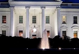 Image result for The White House Lighted at Night