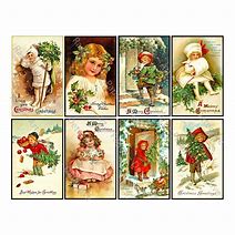 Image result for Victorian Christmas Stickers