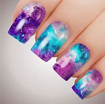 Image result for Galaxy Nail Stickers