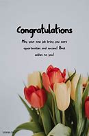 Image result for Congrats On New Job Greetings